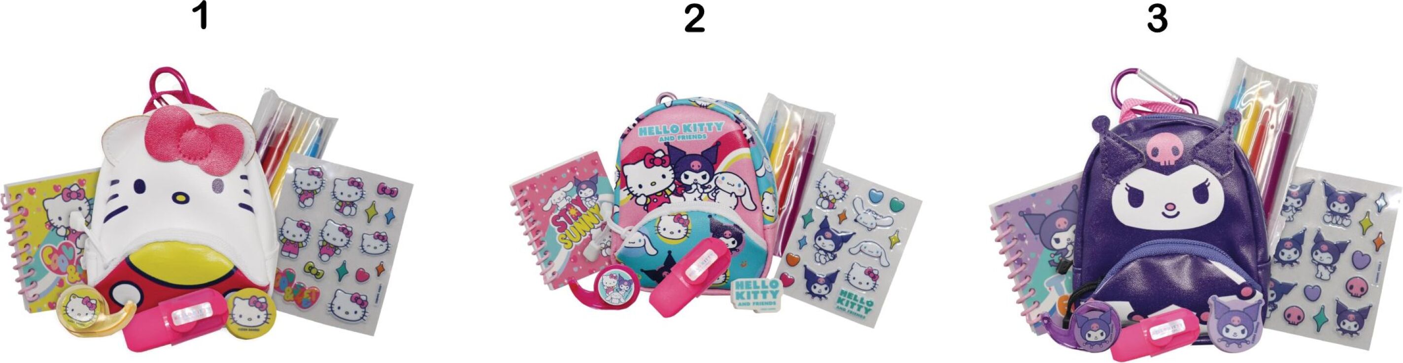 Hello Kitty Μίνι Backpack-3 Σχέδια (HKTG8000) (1)