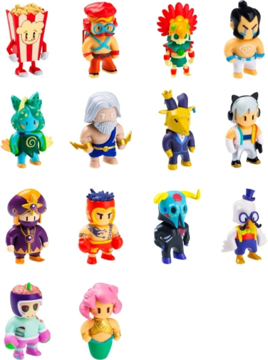 Stumble Guys Mythic Συλλεκτική Φιγούρα 5cm & Κωδικός App-1Τμχ (TUY31000) (1)