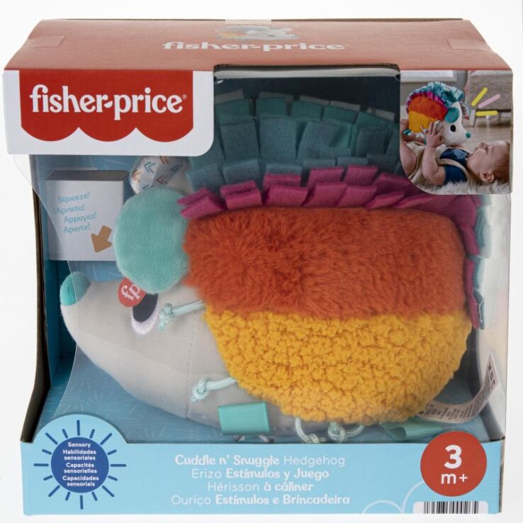 Fisher Price Μαλακό Σκαντζοχοιράκι-Ουράνιο Τόξο (HBP42) (1)