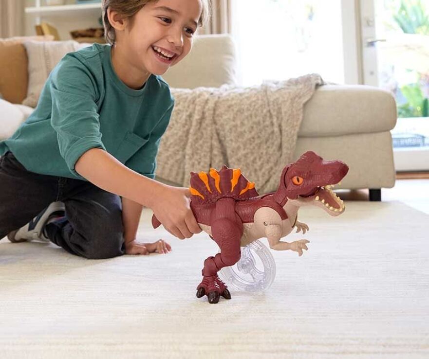 Fisher Price Imaginext-Jurassic World Rebirth Σπινόσαυρος Με Κίνηση (JFR24) (4)