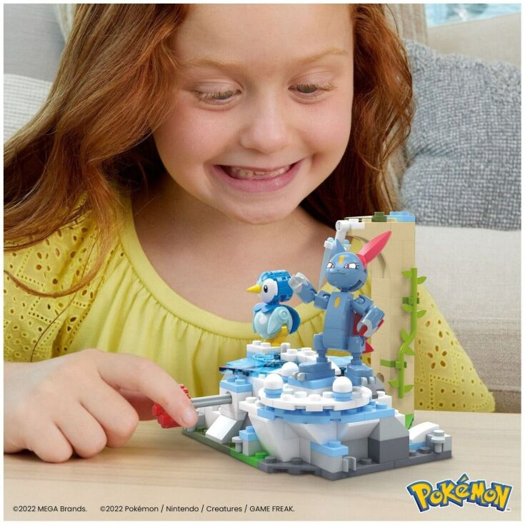 F.P. Mega Bloks Pokemon-Piplup & Sneasel Στο Χιόνι (HKT20) (3)