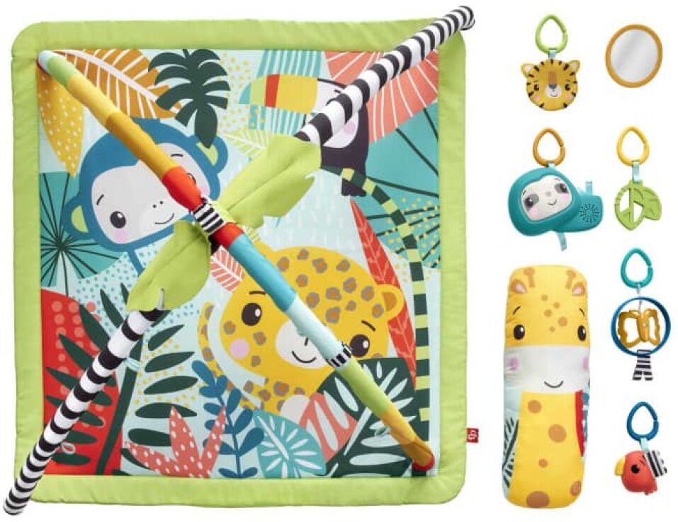 Fisher Price Γυμναστήριο Τροπικό Δάσος 3 Σε 1 (HJW08) (2)