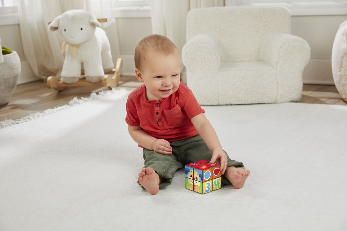 Fisher Price Laugh & Learn Εκπαιδευτικός Κύβος Δραστηριοτήτων (HWH13) (2)