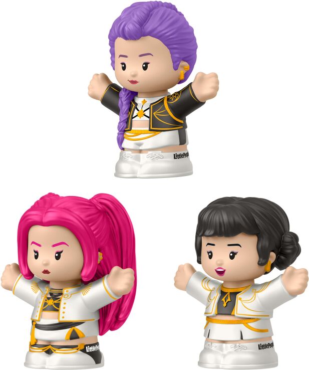 Fisher Price Little People Collectors-K-Pop Demon Hunters-Huntrix (JRM87) (3)