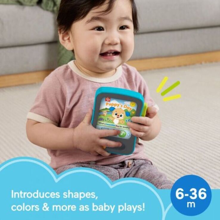 Fisher Price Laugh & Learn Εκπαιδευτικό Τηλεφωνάκι Με Ιστορίες (JGX02) (2)