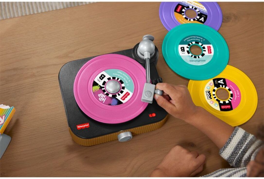 Fisher Price Πικάπ Με Δίσκους (JGX06) (2)