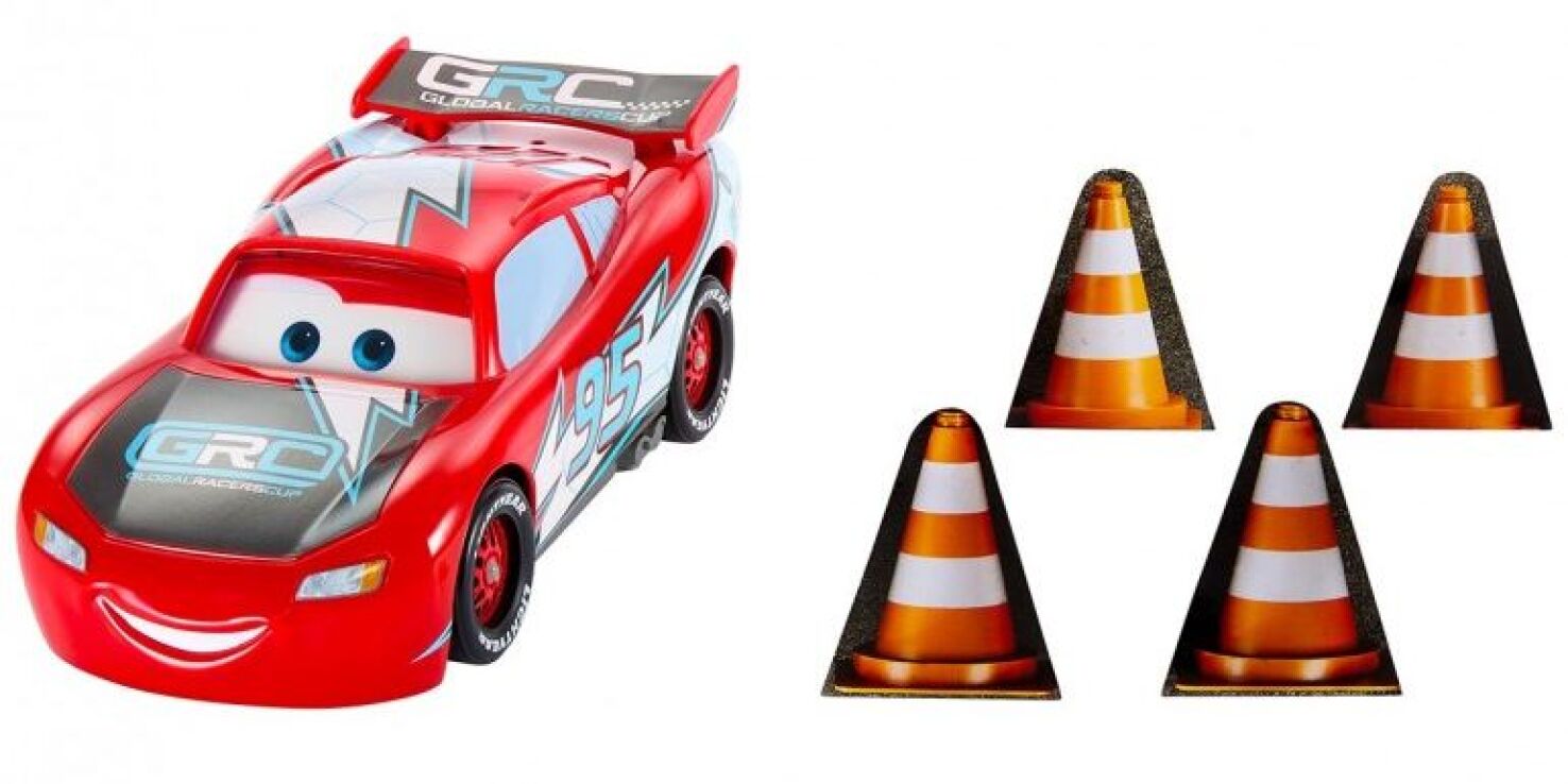 Cars McQueen Drift & Race Pull-Back (HXJ34) (2)