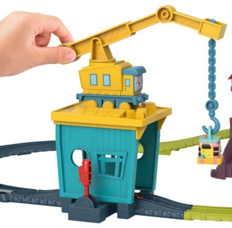 Fisher Price Thomas Πίστα & Σταθμός Επισκευών Με Την Κάρλι & Τη Σάντι (HDY58) (3)