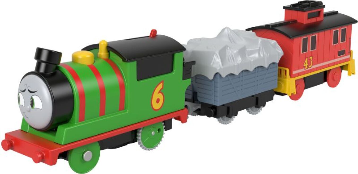 Fisher Price Thomas Trackmaster Μηχανοκίνητα Τρένα Με 2 Βαγόνια-6 Σχέδια (HFX97) (5)