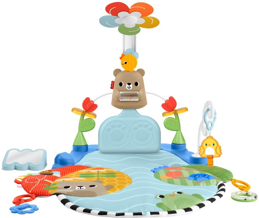 Fisher Price Γυμναστήριο Με Περιστρεφόμενο Λουλούδι 3 Σε 1 (HYR60) (0)