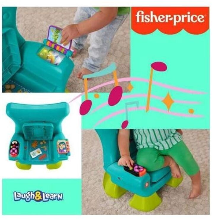 Fisher Price Laugh & Learn Εκπαιδευτική Καρεκλίτσα (HYR89) (2)