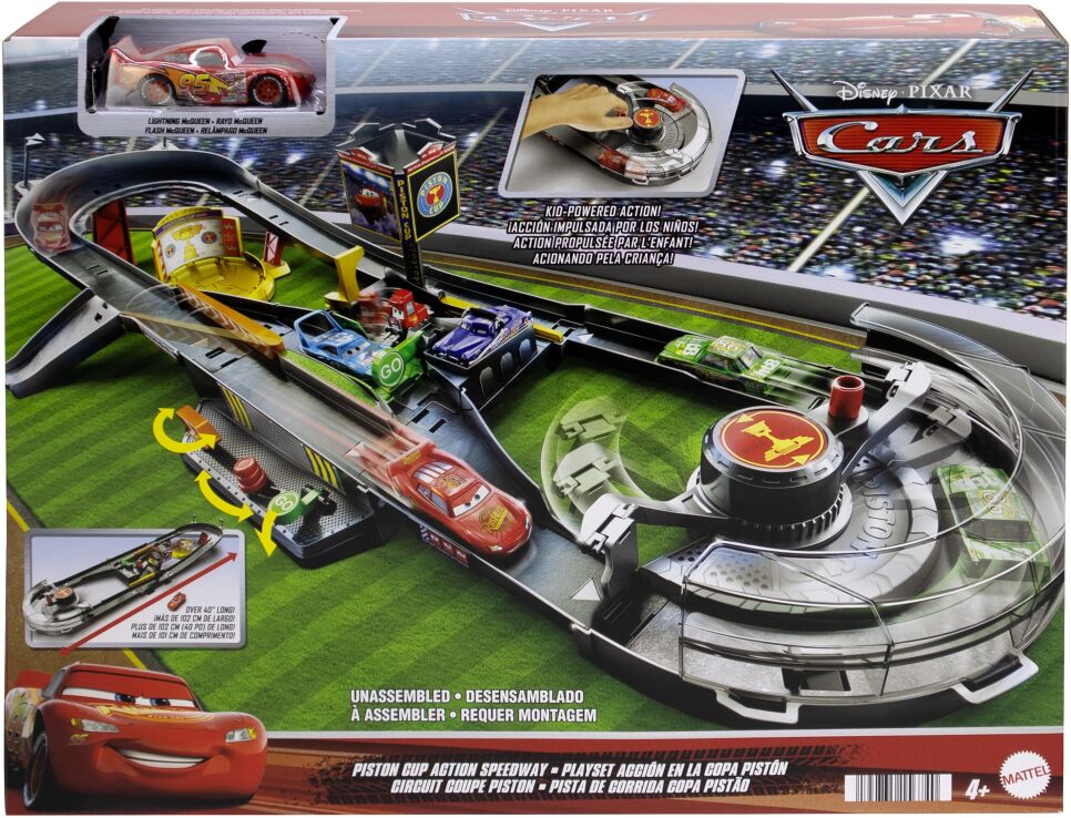Cars Αυτοκινητόδρομος Piston Cup Action Speedway (HPD81) (1)