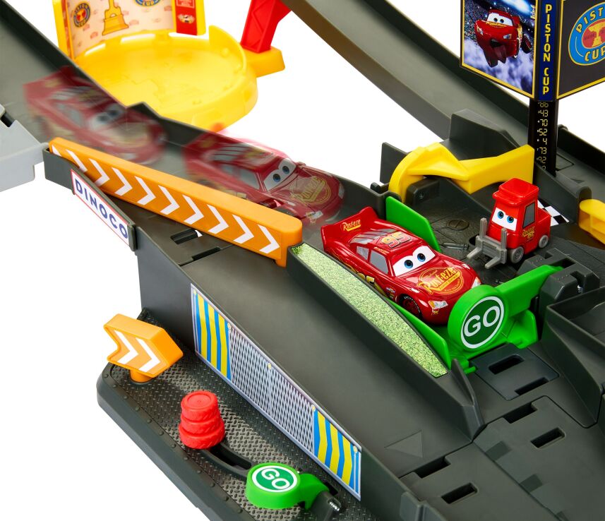 Cars Αυτοκινητόδρομος Piston Cup Action Speedway (HPD81) (6)