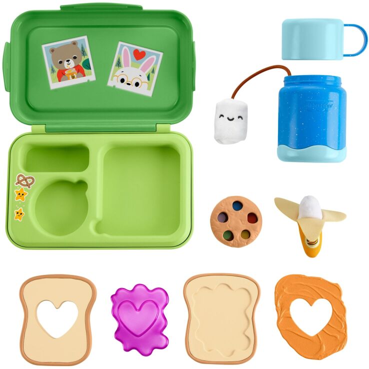 Fisher Price Friendship Forest Φαγητοδοχείο Με Παγούρι-Σετ Παιχνιδιού (JLC01) (1)