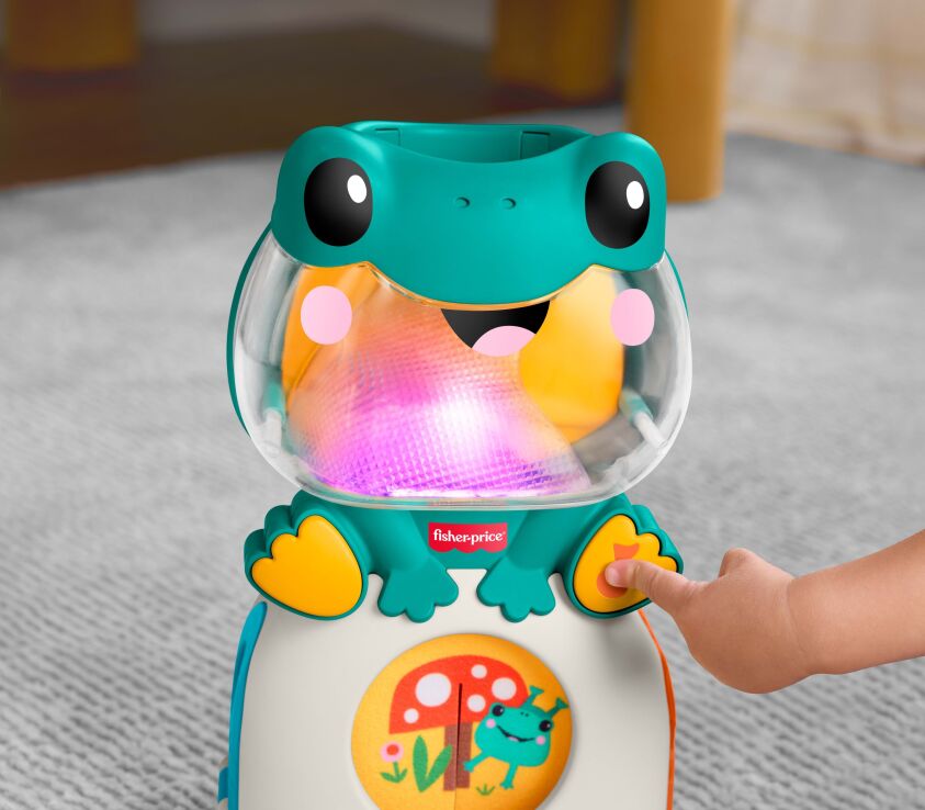 Fisher Price Βάτραχος Με Μπαλίτσες,Ήχους & Φώτα (JLB96) (2)