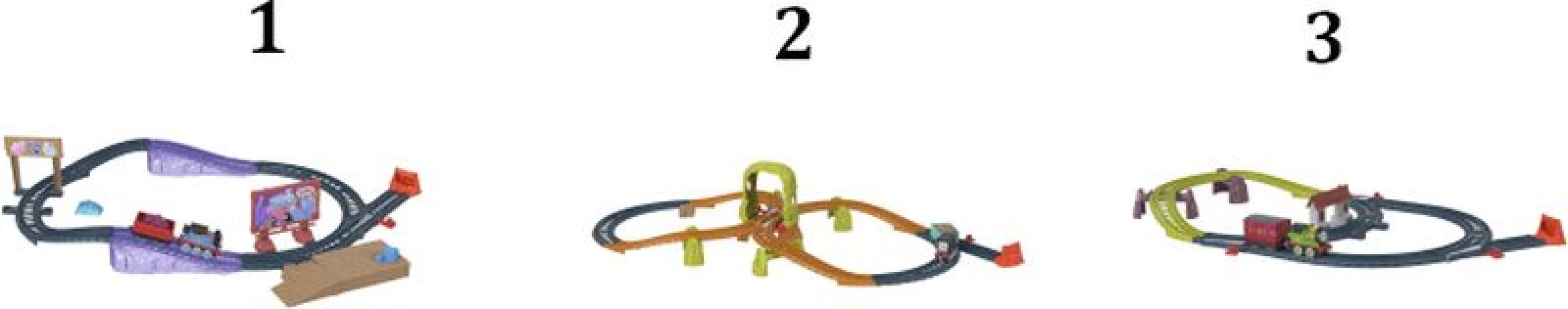 Fisher Price Thomas Αγαπημένες Διαδρομές Του Τόμας & Των Φίλων Του-3 Σχέδια (HGY82) (1)