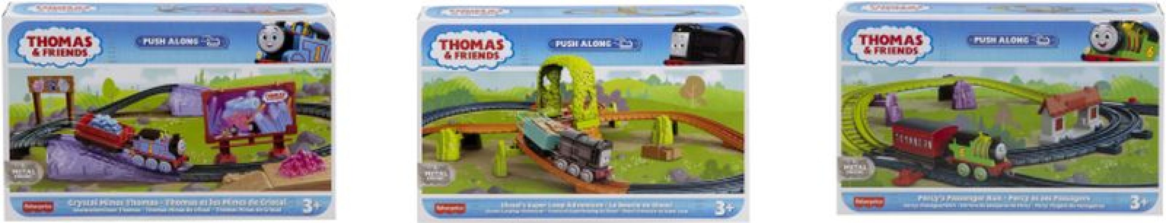 Fisher Price Thomas Αγαπημένες Διαδρομές Του Τόμας & Των Φίλων Του-3 Σχέδια (HGY82) (2)