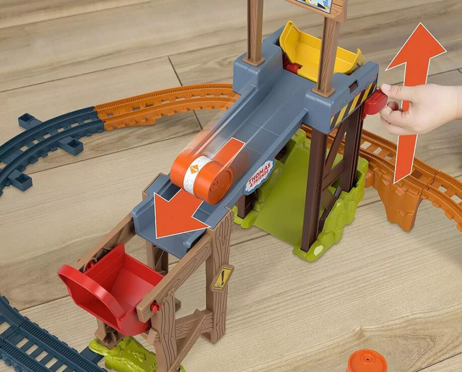 Fisher Price Thomas Πίστα Παράδοσης Φορτίων Με Τον Diesel (JBW20) (3)