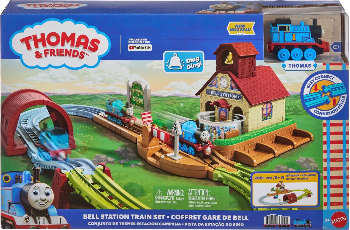 Fisher Price Thomas Το Τρενάκι-Πίστα Σταθμός Μπελ (JLL35) (1)