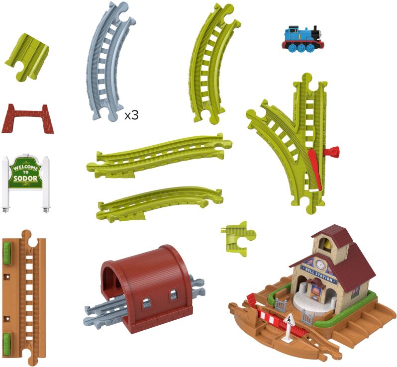 Fisher Price Thomas Το Τρενάκι-Πίστα Σταθμός Μπελ (JLL35) (2)