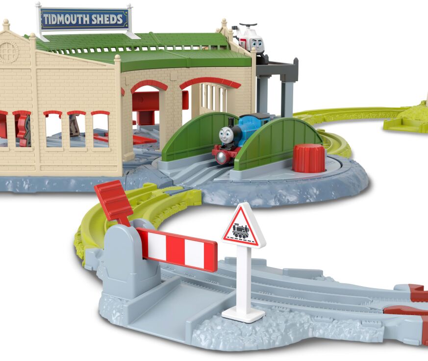 Fisher Price Thomas Το Τρενάκι-Πίστα Σταθμός Τρένων Τίντμουθ (JLL36) (5)