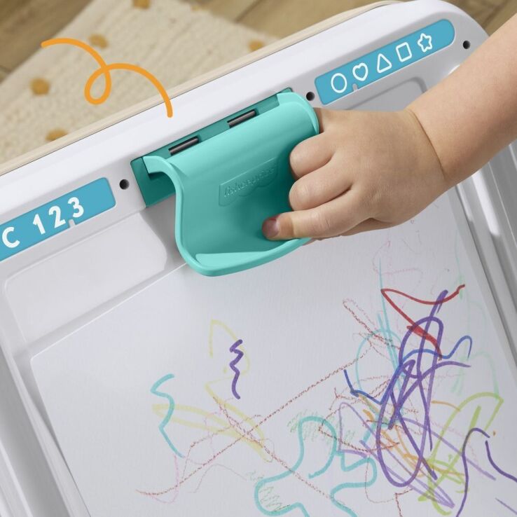 Fisher Price Laugh & Learn Εκπαιδευτικό Τραπέζι-Πίνακας 4 Σε 1 (JLM96) (10)