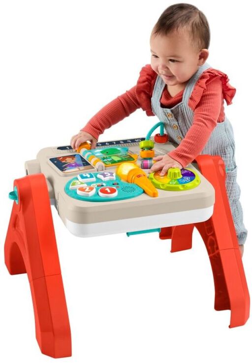 Fisher Price Laugh & Learn Εκπαιδευτικό Τραπέζι-Πίνακας 4 Σε 1 (JLM96) (12)