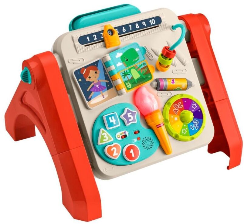 Fisher Price Laugh & Learn Εκπαιδευτικό Τραπέζι-Πίνακας 4 Σε 1 (JLM96) (4)