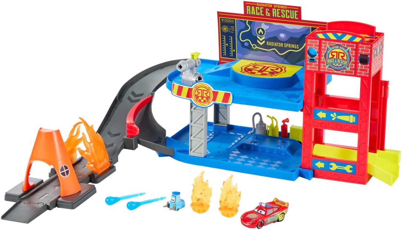 Cars Race & Rescue Γκαράζ (JMT59) (2)