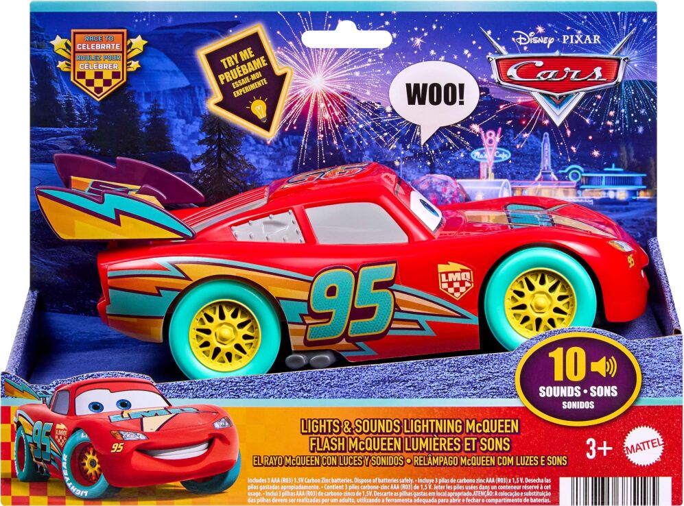 Cars Μακουίν Με Ήχος & Φώτα (JMT55) (1)