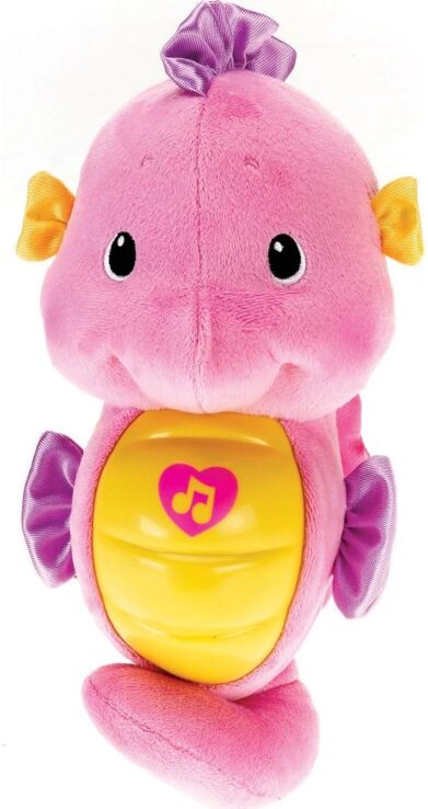 Fisher Price Ιππόκαμπος Φωτεινό Αλογάκι Της Θάλασσας-Ροζ (DGH73) (3)