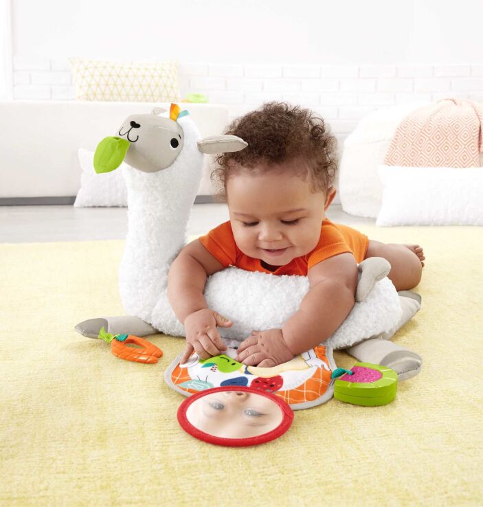Fisher Price Λάμα Μαξιλαράκι Δραστηριοτήτων (GHJ03) (5)