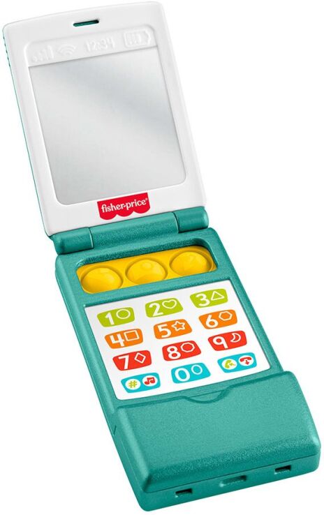 Fisher Price Laugh & Learn Εκπαιδευτικό Κινητό Τηλεφωνάκι Με Πορτάκι (JNJ57) (0)