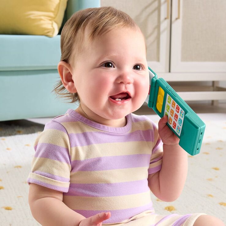 Fisher Price Laugh & Learn Εκπαιδευτικό Κινητό Τηλεφωνάκι Με Πορτάκι (JNJ57) (6)