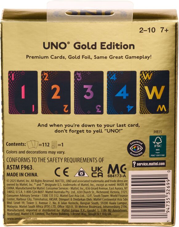 UNO Premium Gold (JHB35) (5)