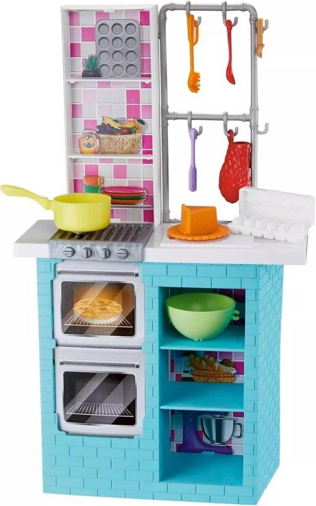 Barbie Εργαστήριο Ζαχαροπλαστικής (HBX03) (2)