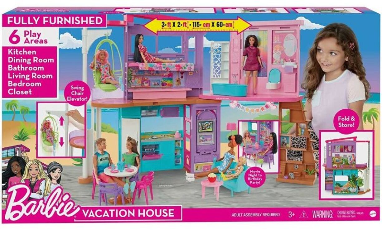 Barbie Vacation House (HCD50) (1)