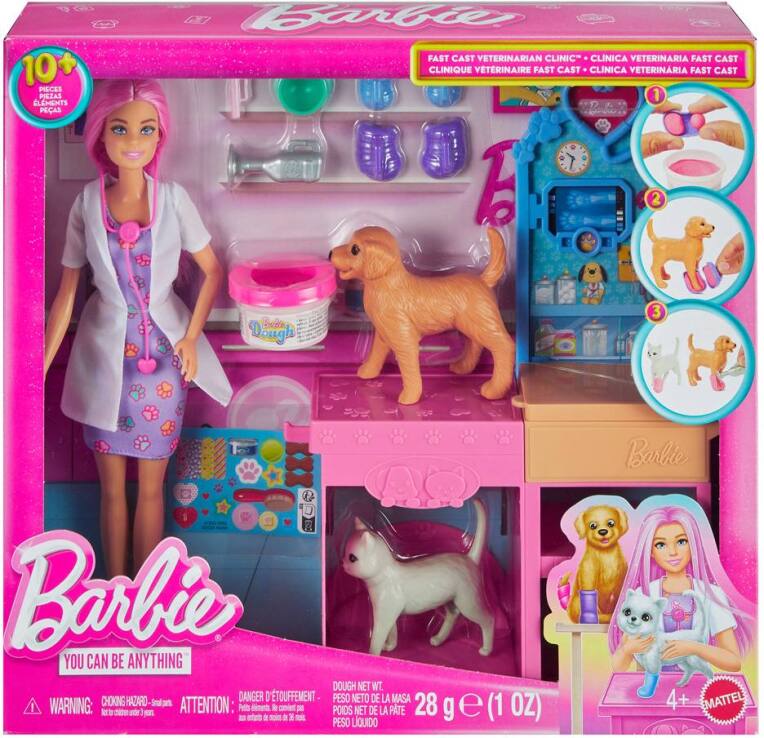 Barbie Ιατρείο Για Ζωάκια (JFX93) (1)