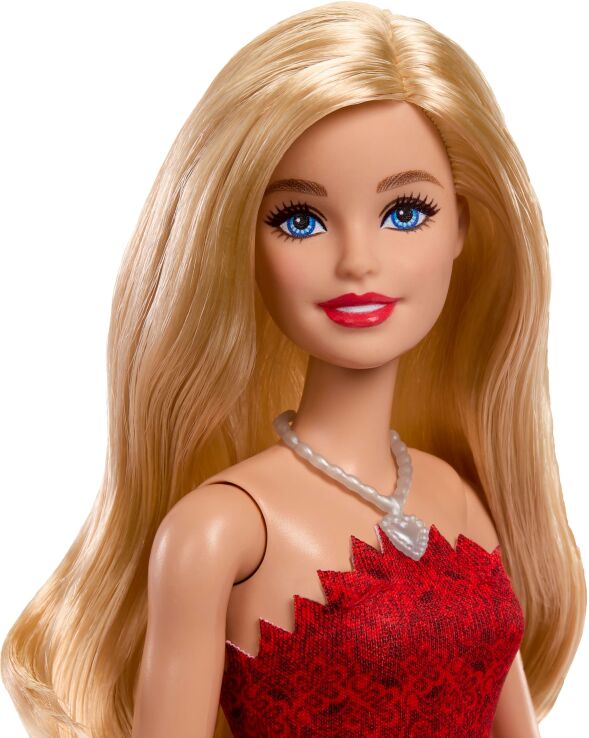 Barbie 80 Χρόνια-Κόκκινο Φόρεμα (JGD25) (2)