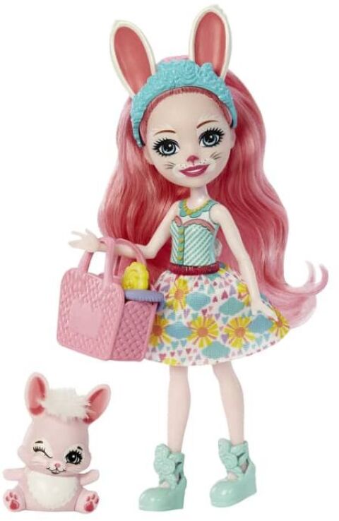 Enchantimals baby Bffs-Κούκλα & Ζωάκια Φιλαράκια Με Έκπληξη-3 Σχέδια (HLK83) (6)