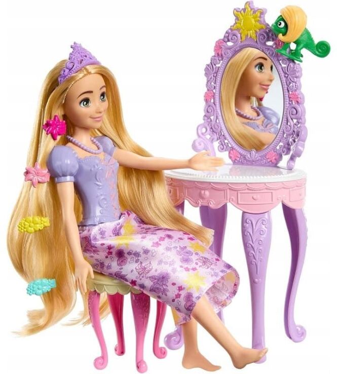 Disney Princess-Ραπουνζέλ Τουαλέτα Ομορφιάς (HLX28) (0)