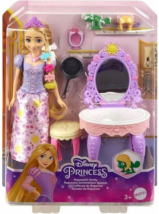 Disney Princess-Ραπουνζέλ Τουαλέτα Ομορφιάς (HLX28) (1)