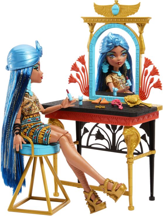 Monster High Cleo De Nile Self-Scare Day Playset (HXH96) (3)