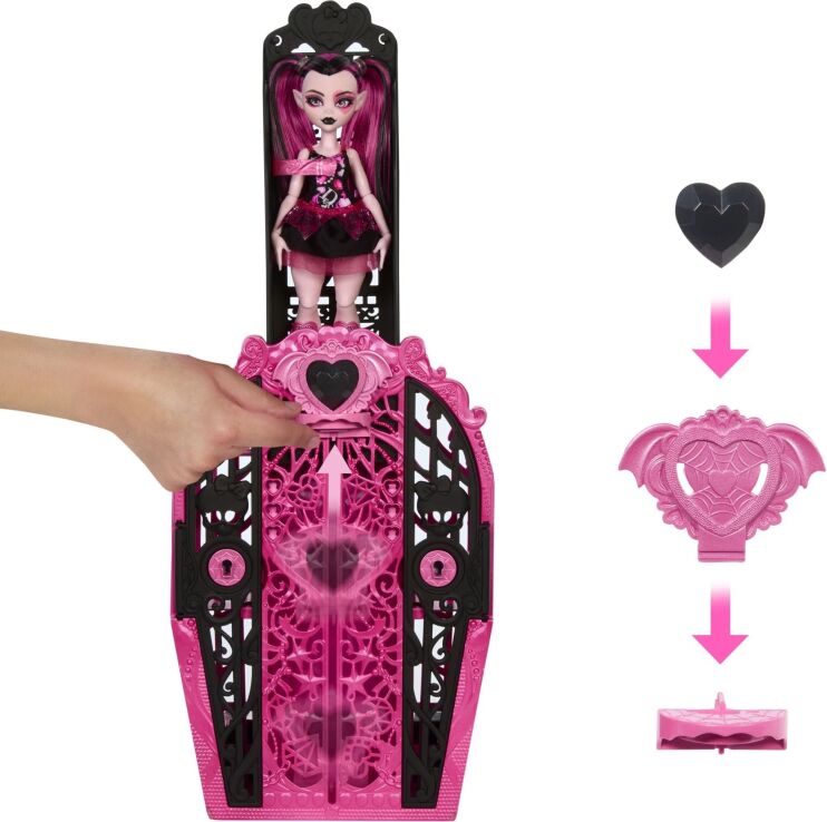 Monster High Mystery Monsters-Draculaura (HXH84) (5)