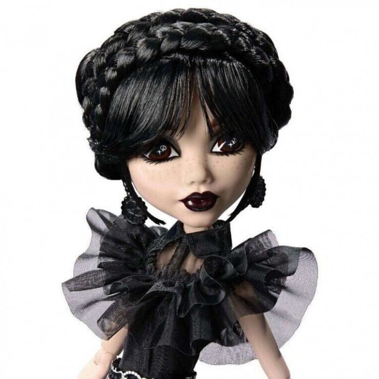 Monster High Wednesday-Wednesday Rave’n Dress (HXJ03) (5)