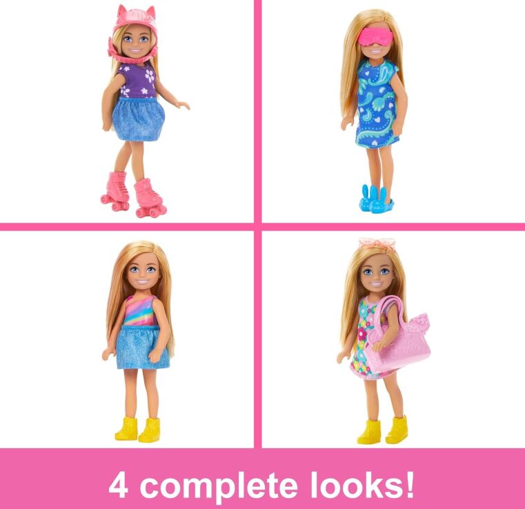 Barbie Chelsea Ντουλάπα Με Αξεσουάρ (HXN03) (3)