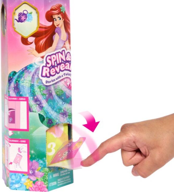 Disney Princess-Άριελ Spin & Reveal (HTV88) (4)