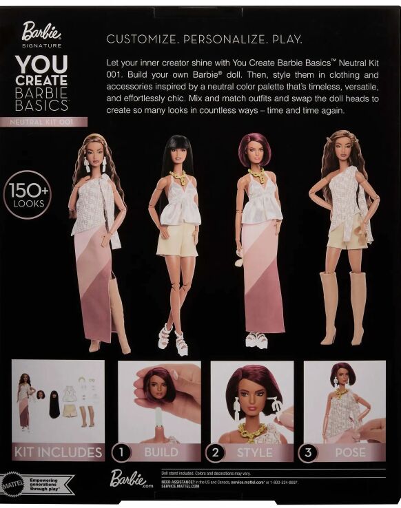 Barbie You Create-Barbie Basics (JJX35) (4)