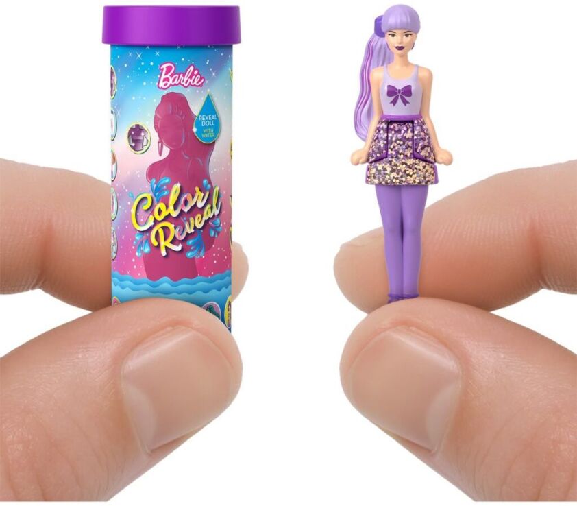 Barbie Mini Barbieland-Color Reveal-6 Σχέδια-1Τμχ (HYF28) (2)