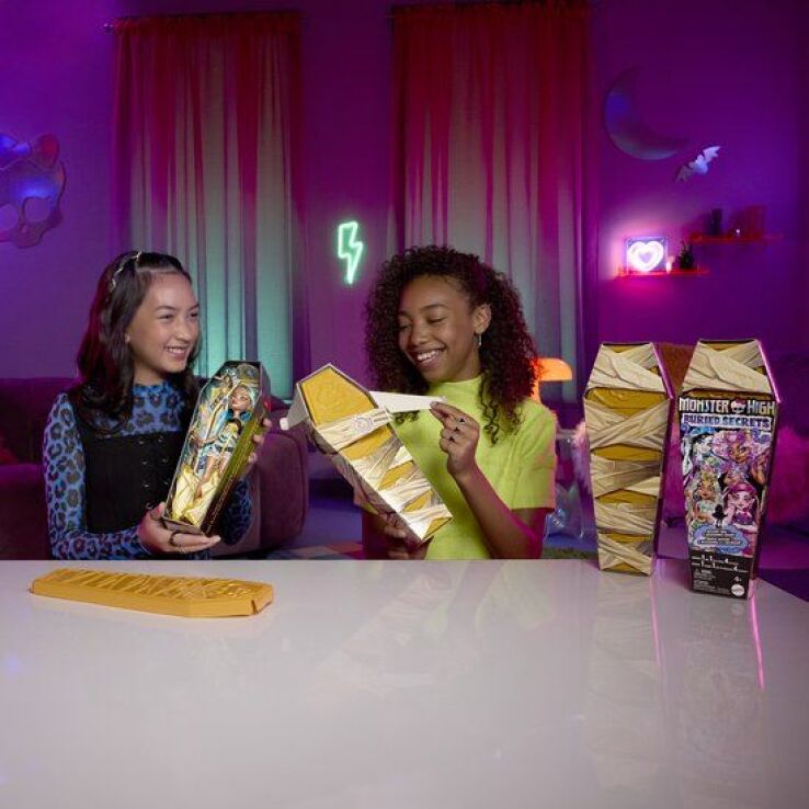 Monster High Buried Secrets-4 Σχέδια-1Τμχ (HYV64) (5)